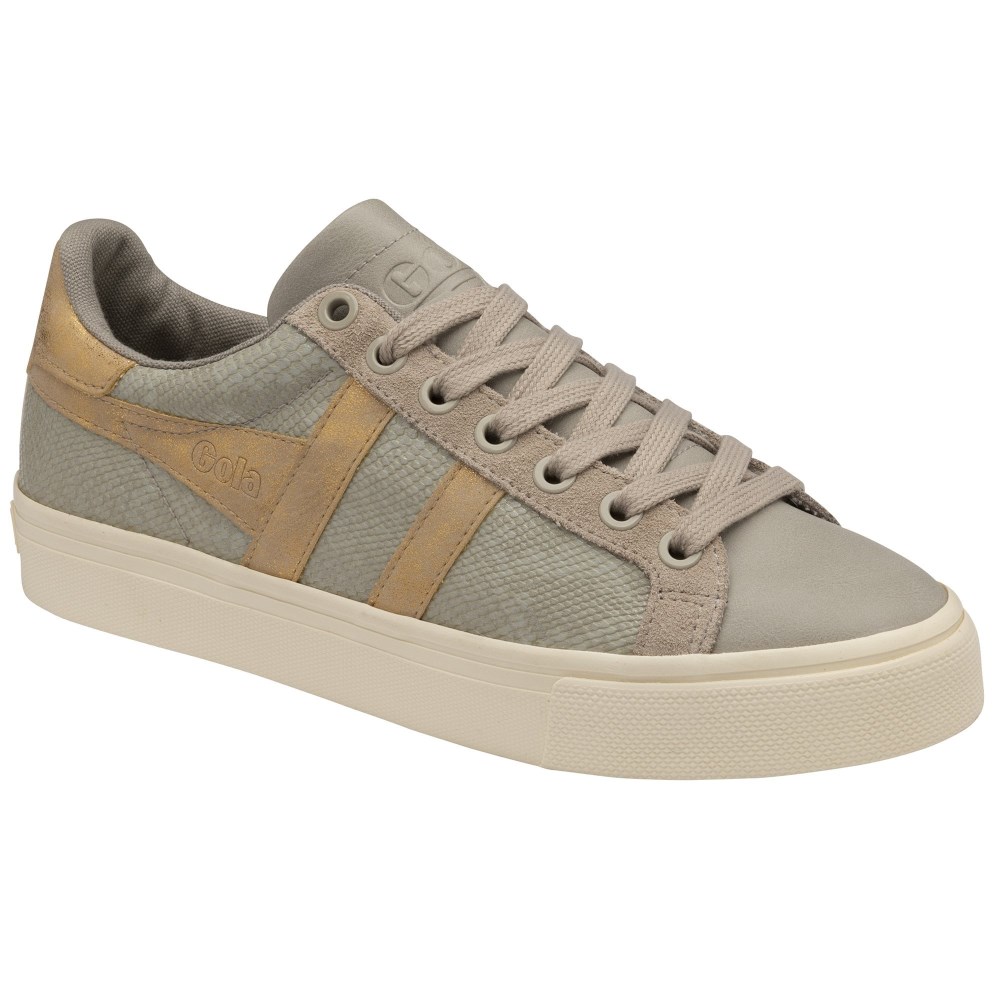 Gola Classics Women's Orchid II Lizard - Feather Grey/Gold