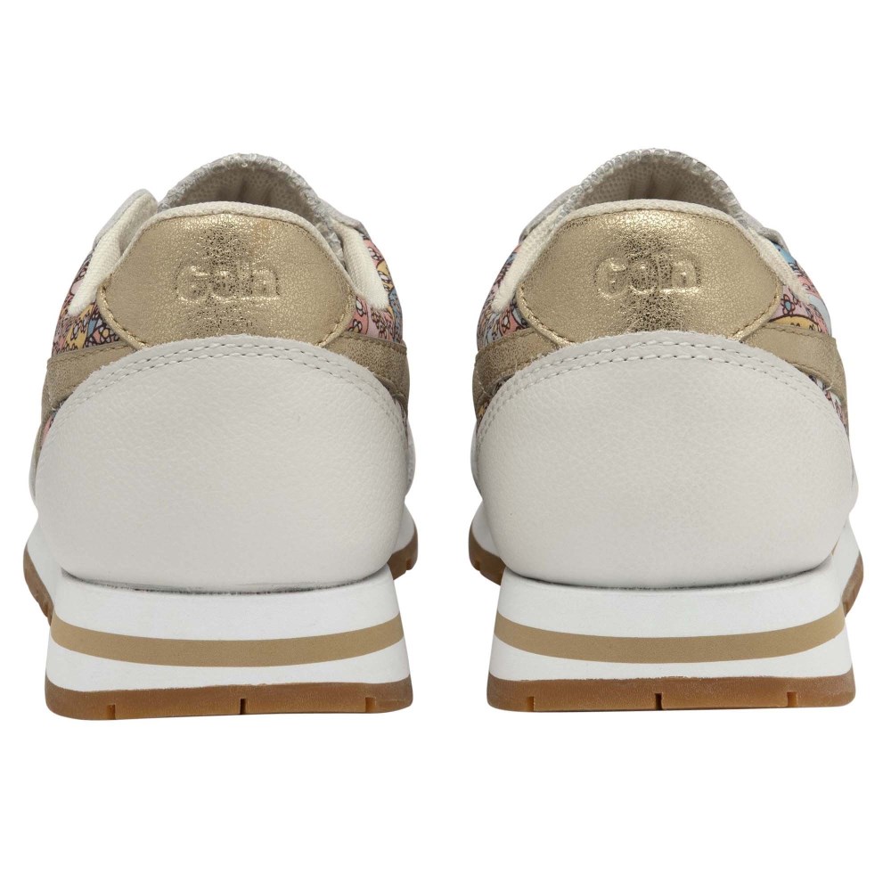 Gola Classics Women's Daytona LBTY CP Sneakers - White/Gold/Multi