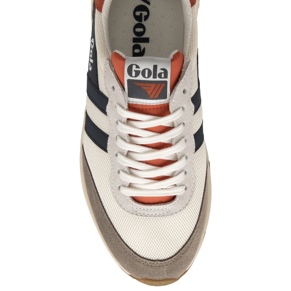 Gola Classics Men's Jupiter Sneakers - Off White/Rhino/Navy