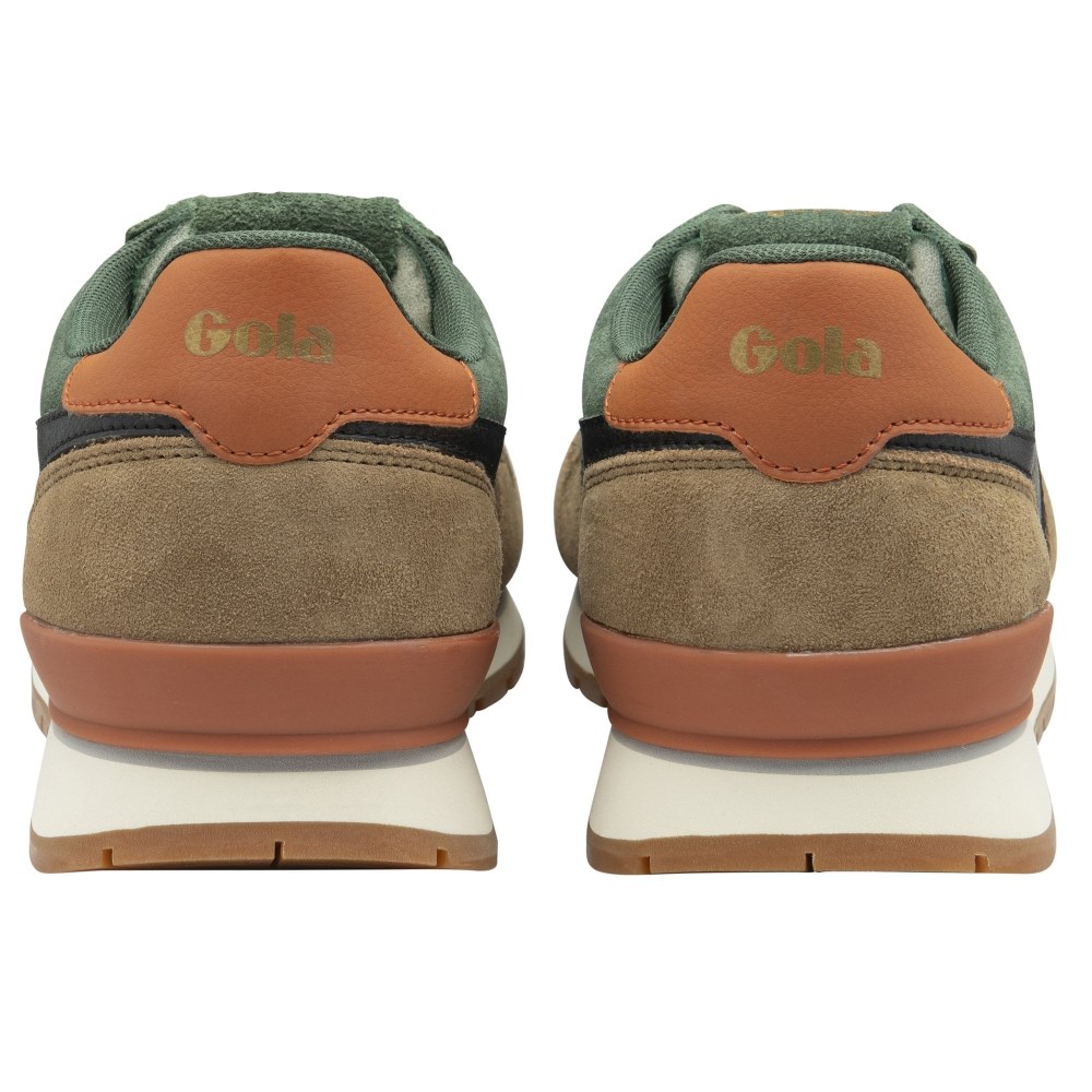 Gola Classics Men's Colorado Sneakers - Evergreen/Tobacco/Black