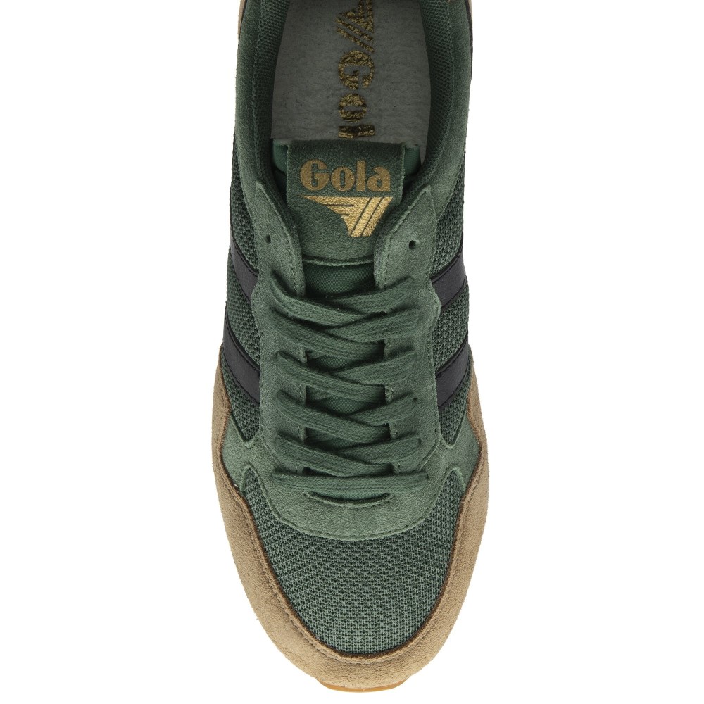 Gola Classics Men's Colorado Sneakers - Evergreen/Tobacco/Black