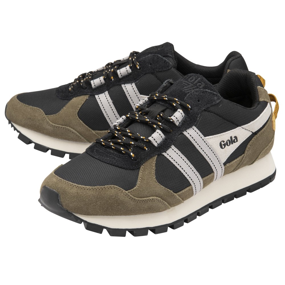Gola Classics Men's Altitude Sneakers - Black/Khaki/Off White