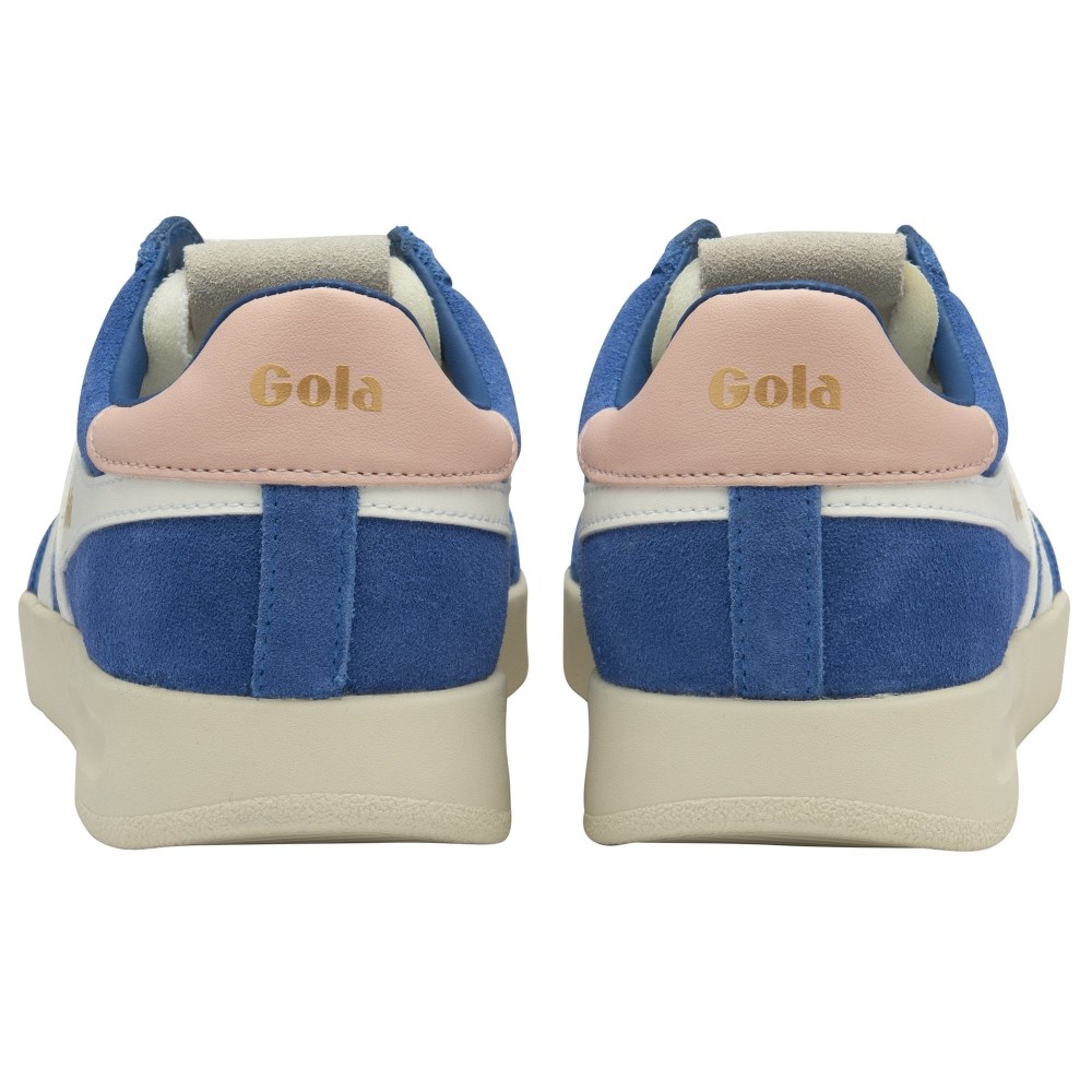 Gola Classics Women's Cyclone Sneakers - Sapphire/Off White/Pearl Pink