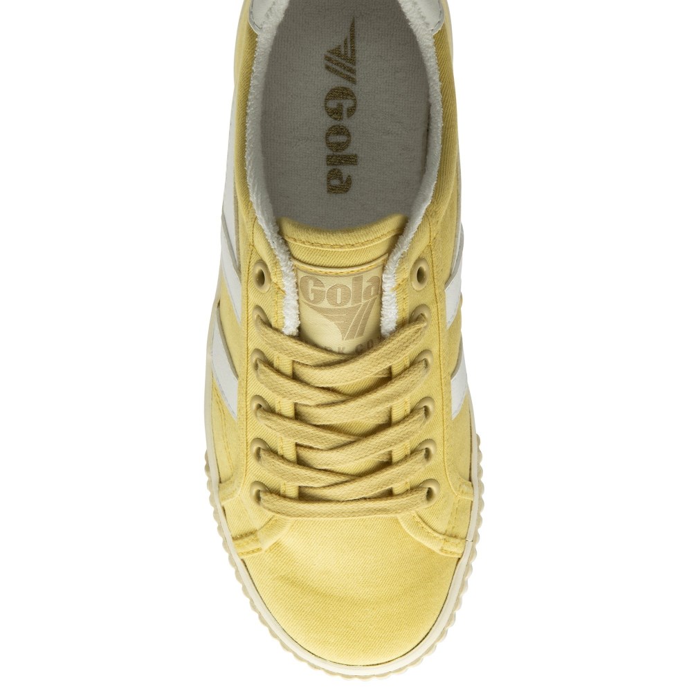 Vegan Gola Classics Women's Tennis Mark Cox Sneakers - Pollen/Off White
