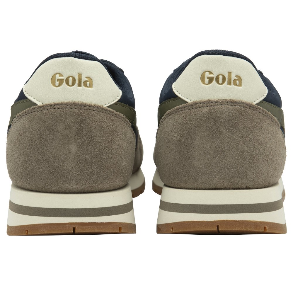 Gola Classics Men's Daytona Chute Sneakers - Navy/Rhino/Khaki