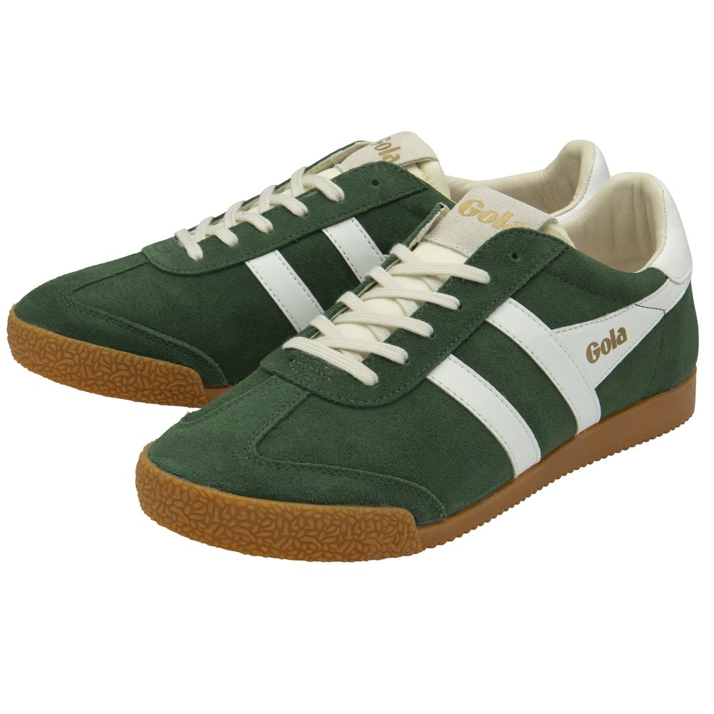 Gola Classics Men's Elan Sneakers - Evergreen/White