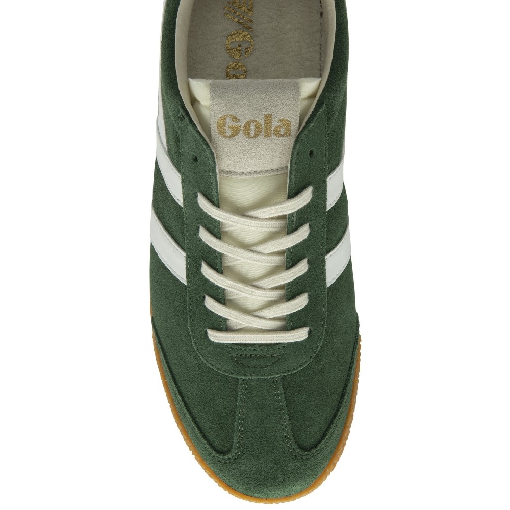 Gola Classics Men's Elan Sneakers - Evergreen/White