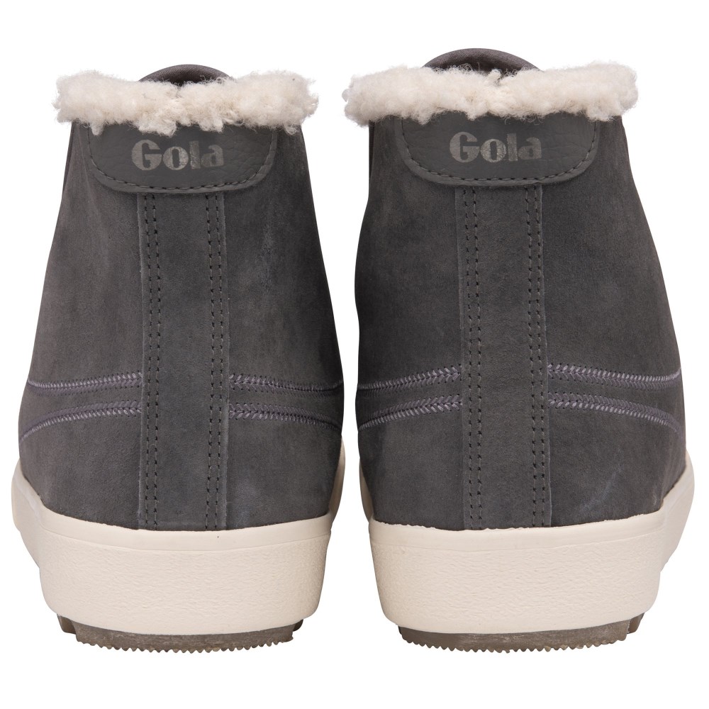 Gola Classics Women's Nordic High Plimsolls - Ash