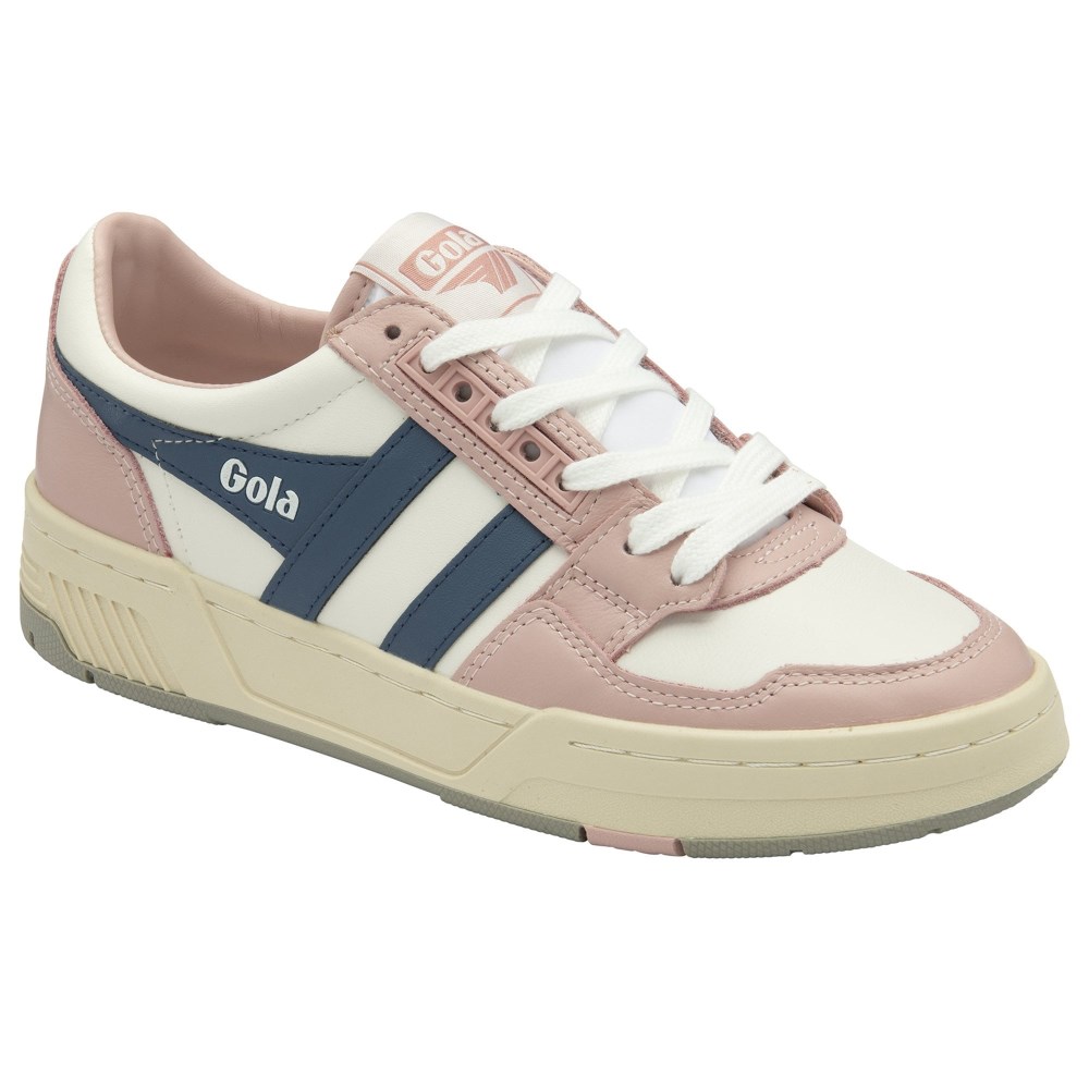 Gola Classics Women's Challenge Sneakers - White/Chalk Pink/Moonlight