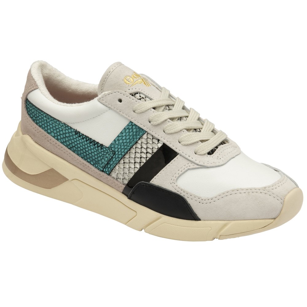 Gola Classics Women's Eclipse Mode Sneakers - White/Blossom/Multi