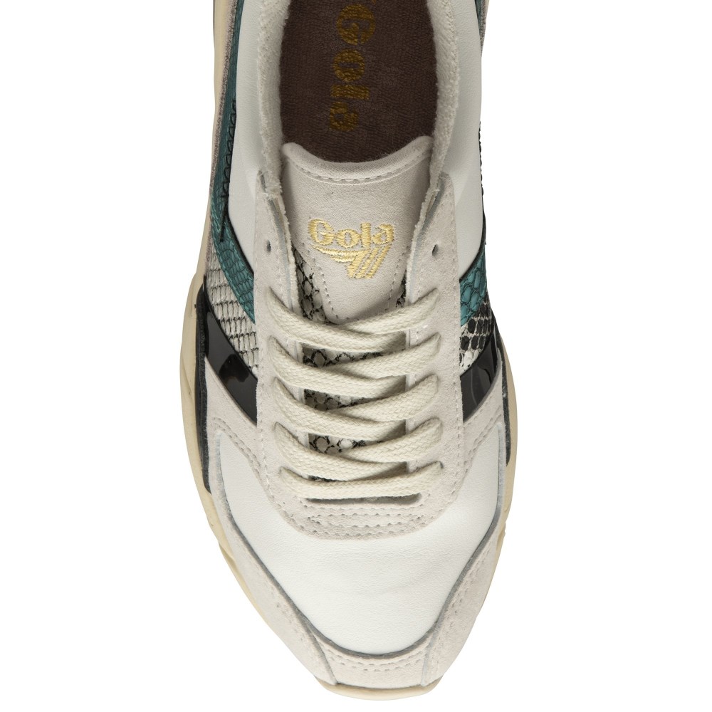 Gola Classics Women's Eclipse Mode Sneakers - White/Blossom/Multi