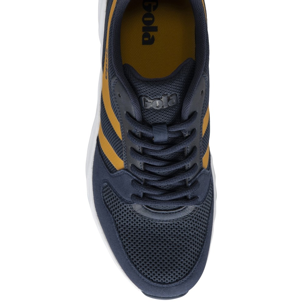 Gola Performance Men's Lansen Sneakers - Navy/Deep Sun