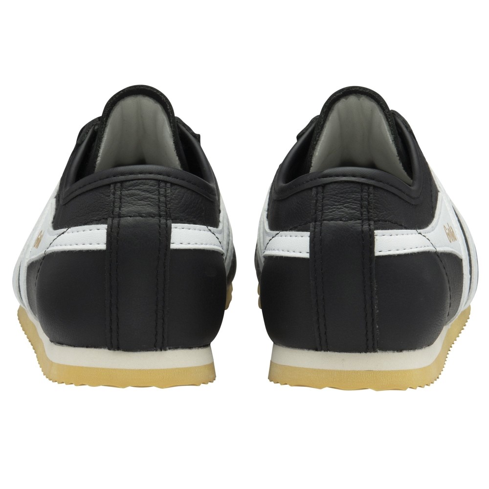 Gola Classics Women's Race Leather Sneakers - Black/White