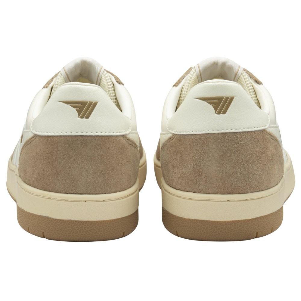Gola Classics Men's Hawk '89 Sneakers - Off White/Light Caramel