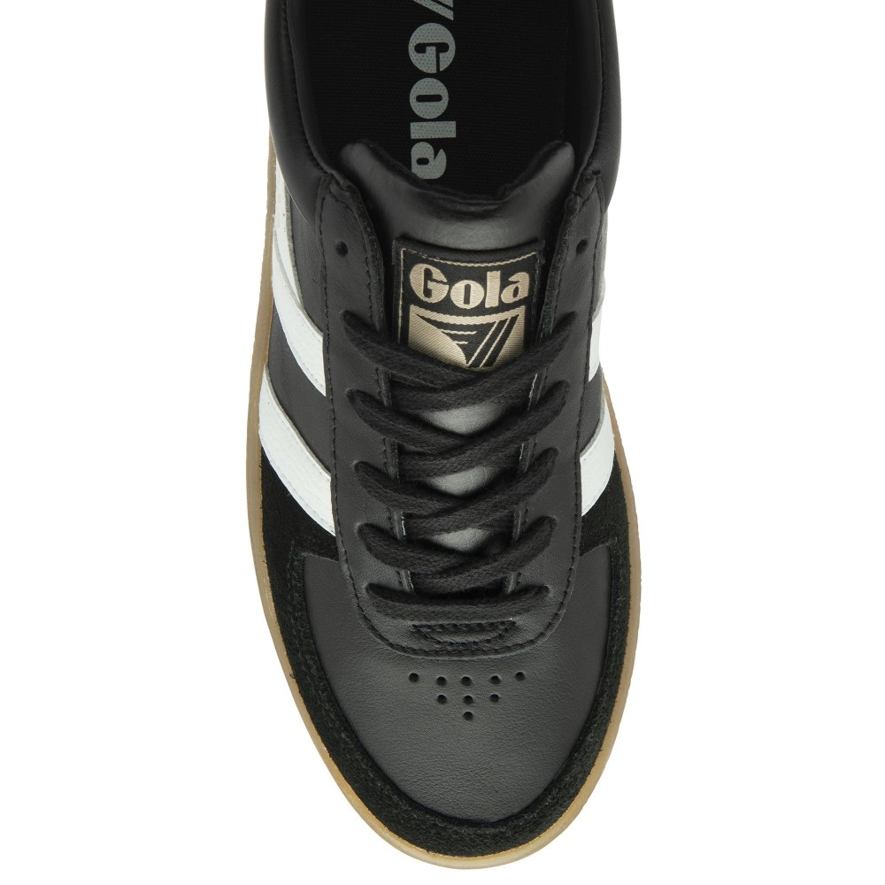 Gola Classics Women's Grandslam Elite Sneakers - Black/White/Chalk Pink/Gum