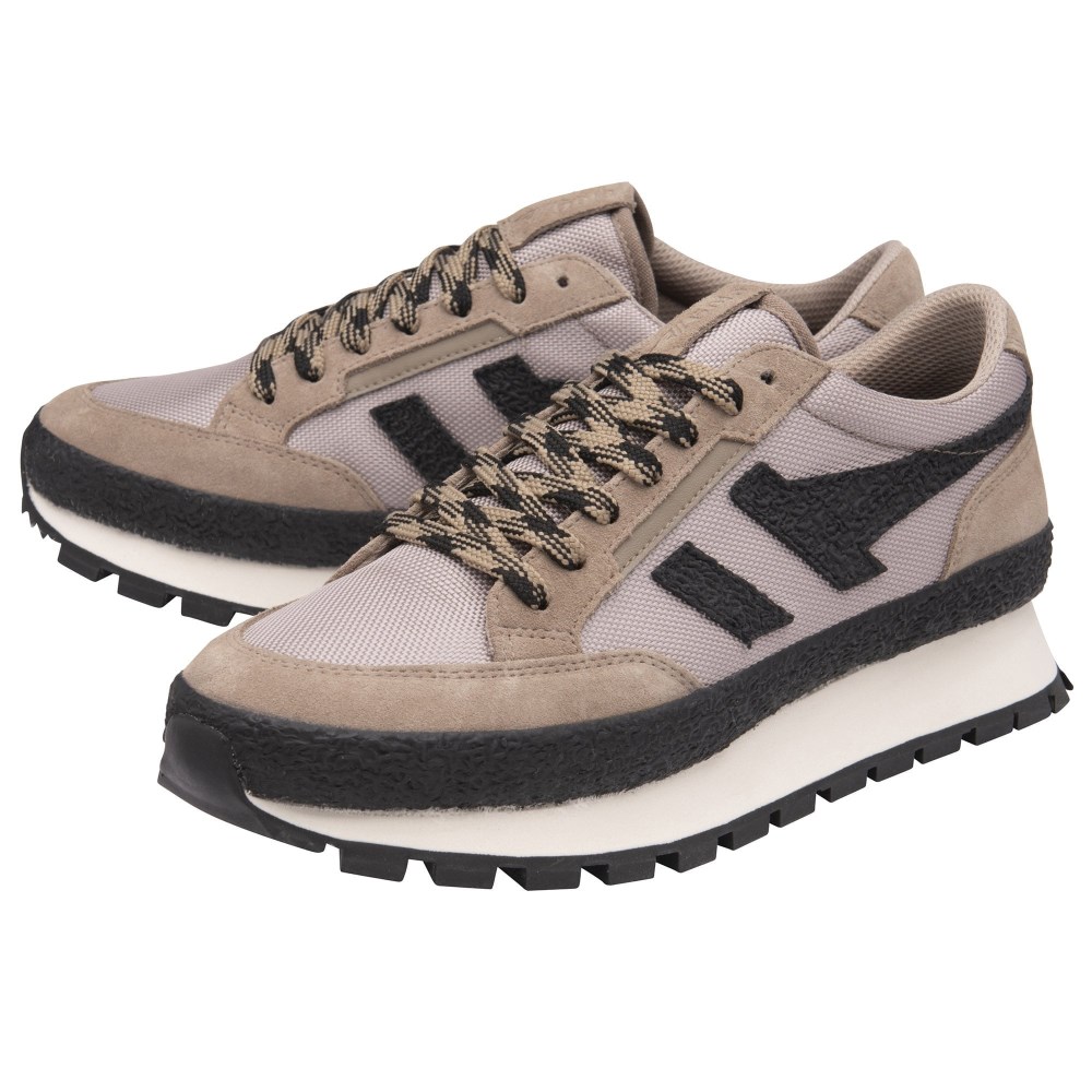 Gola Classics Men's Alpine Low Sneakers - Rhino/Black
