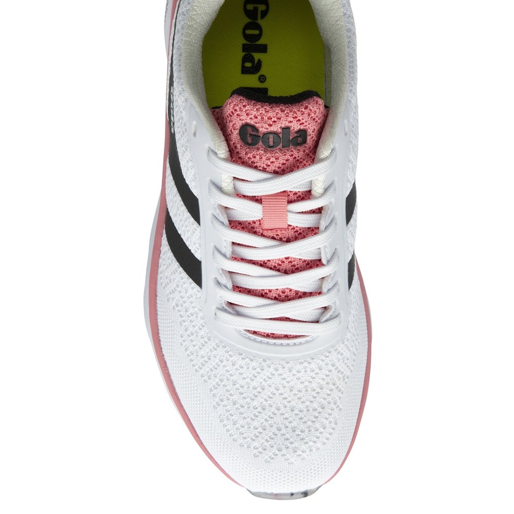 Gola Performance Women's Typhoon RMD Sneakers - White/Black/Tea Rose