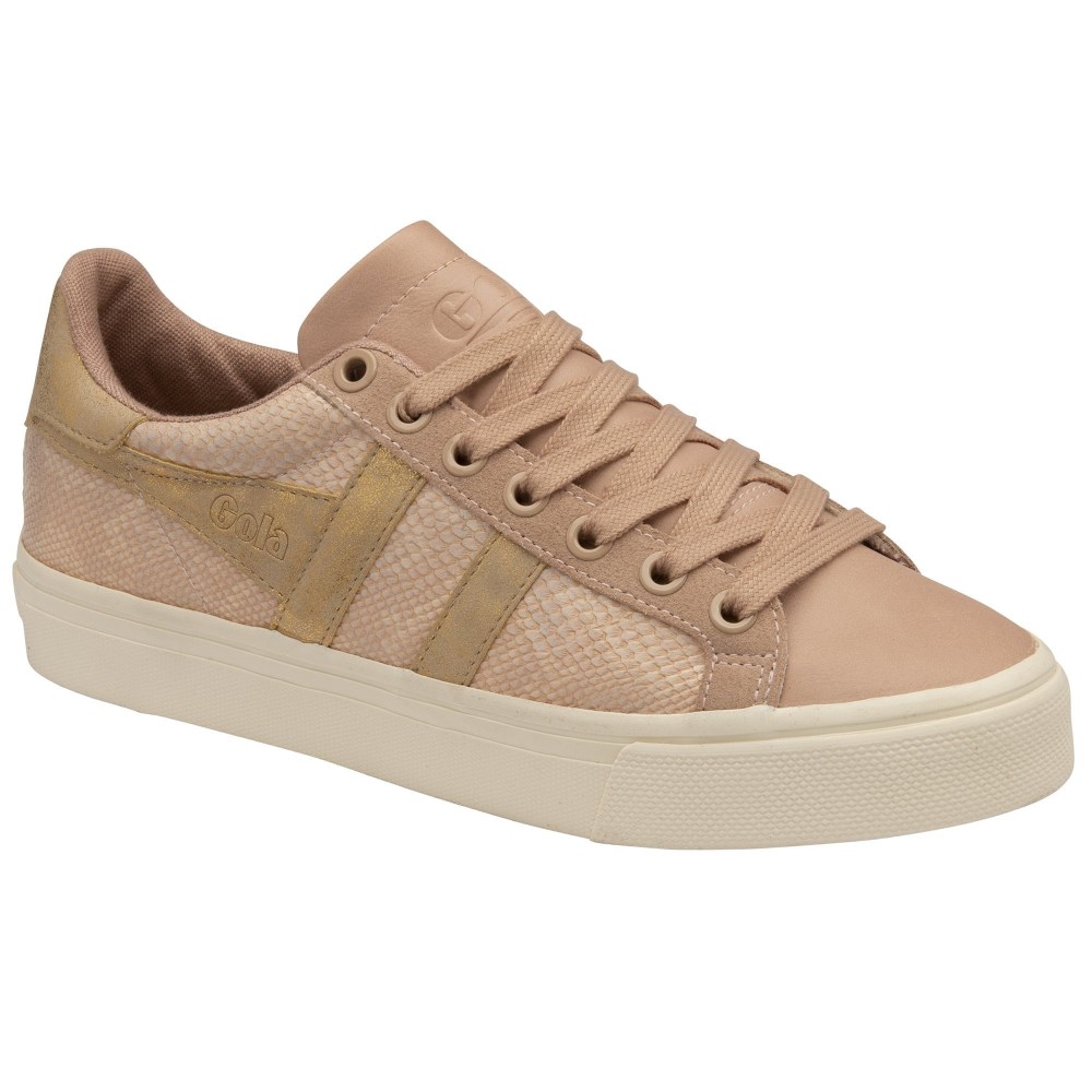Gola Classics Women's Orchid II Lizard - Blush Pink/Gold