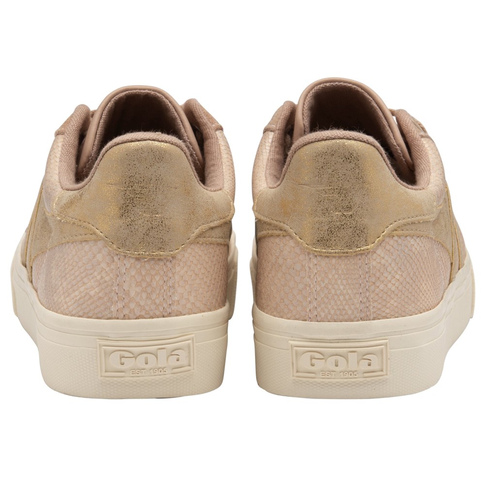 Gola Classics Women's Orchid II Lizard - Blush Pink/Gold