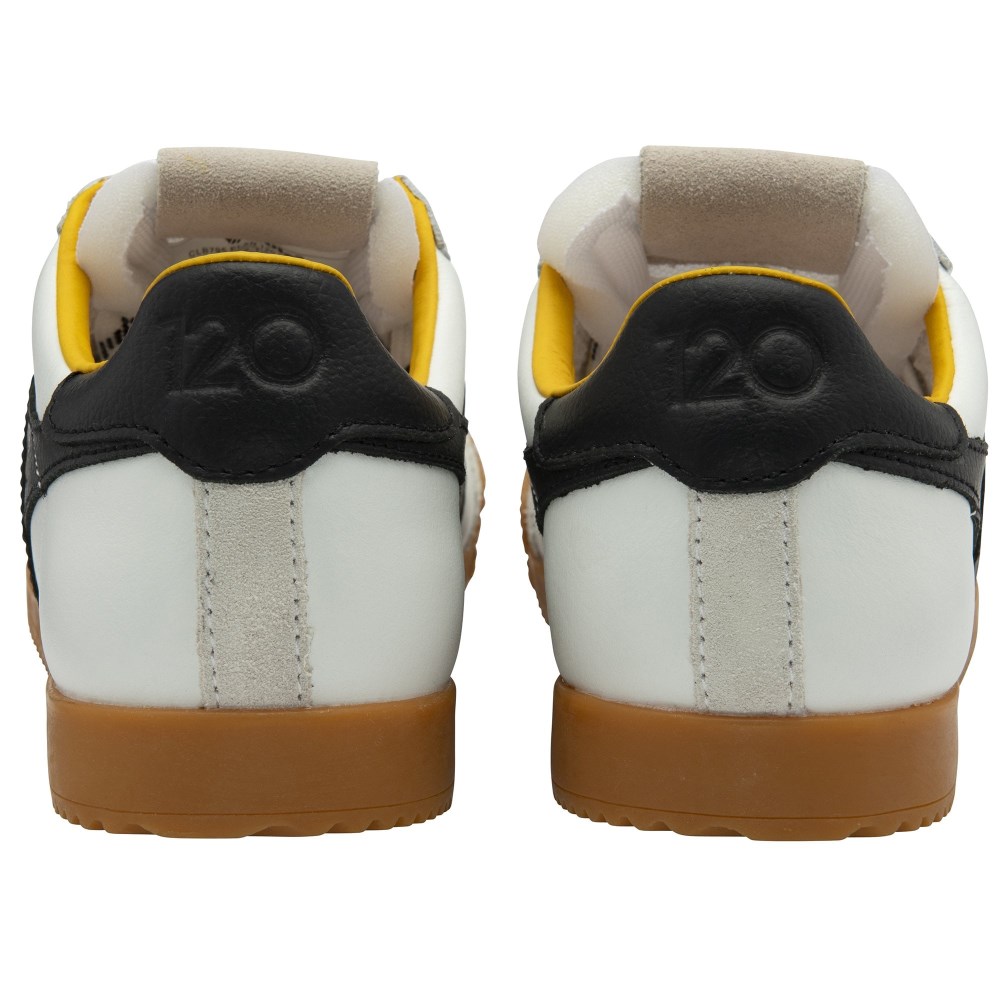Gola Classics Women's Elan 120 Leather Sneakers - White/Black