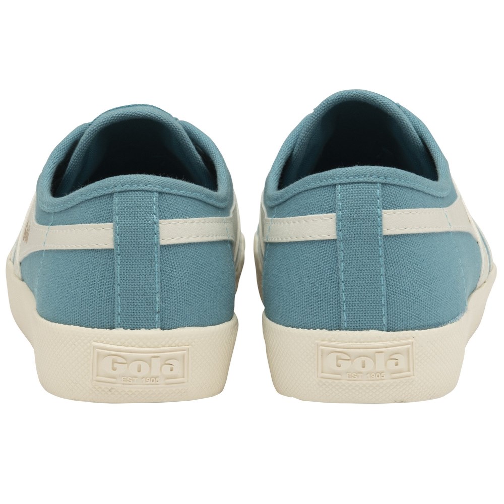 Vegan Gola Classics Women's Coaster Slip - Ocean/Off White
