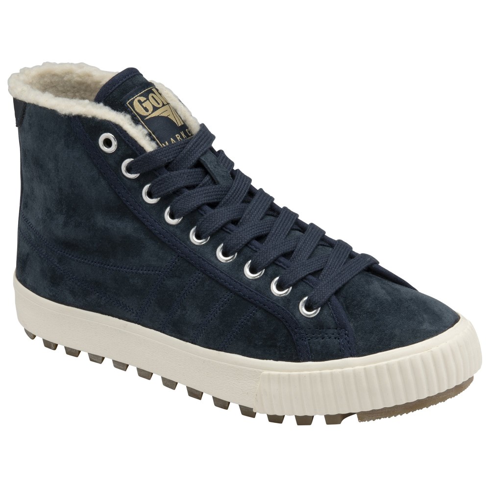 Gola Classics Women's Nordic High Plimsolls - Navy