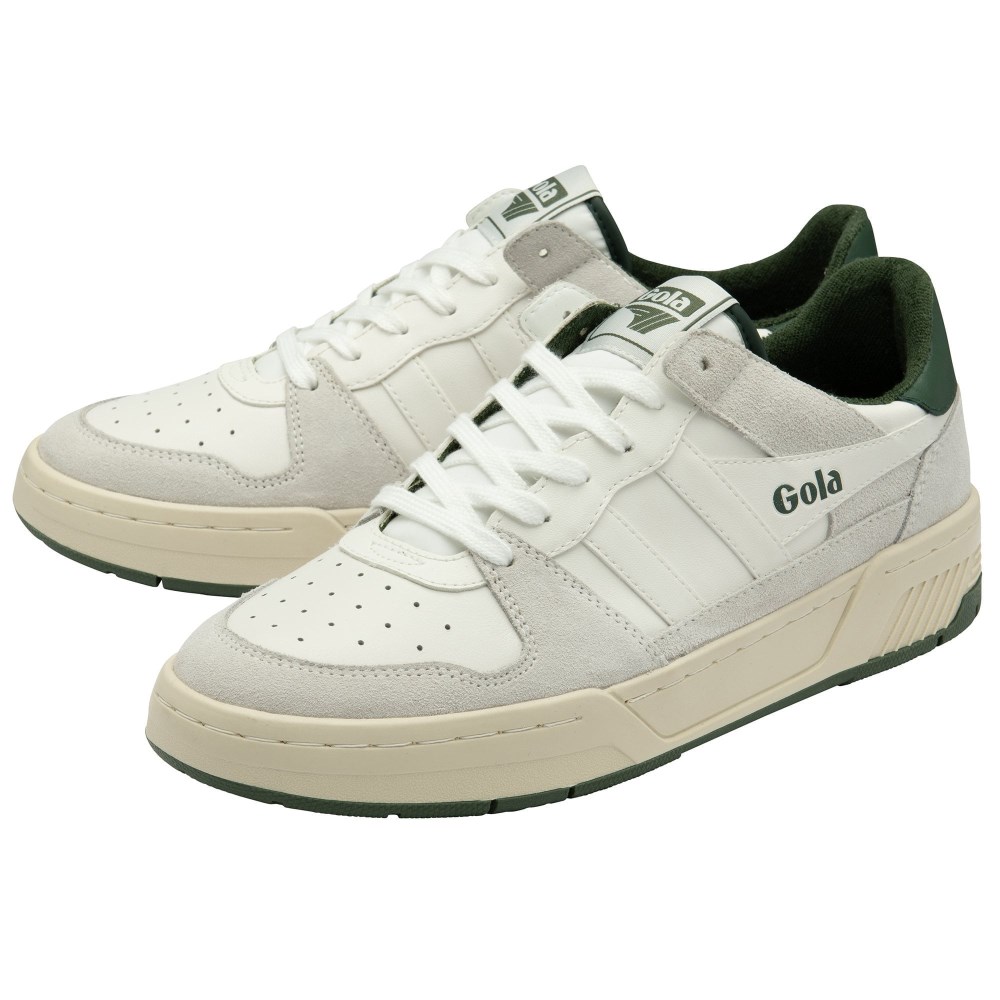 Gola Classics Men's Allcourt '86 Sneakers - White/Evergreen