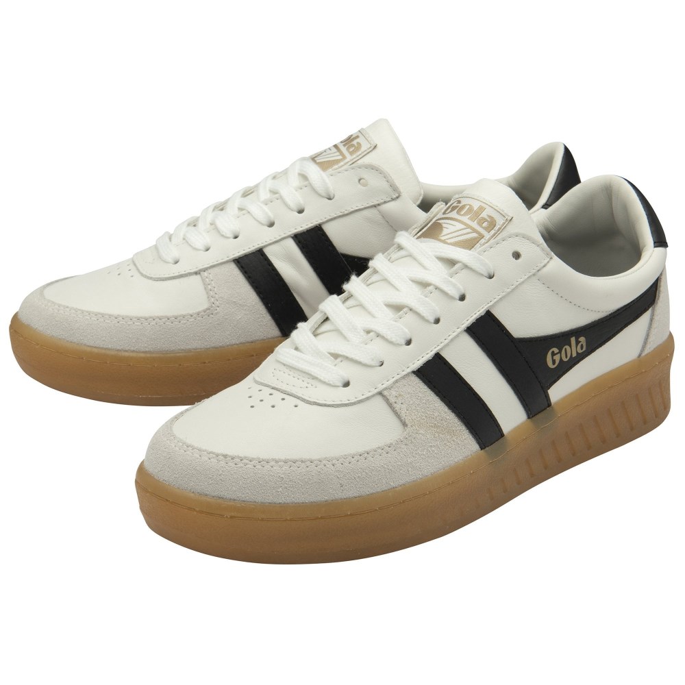 Gola Classics Men's Grandslam Elite Sneakers - White/Black/Gum