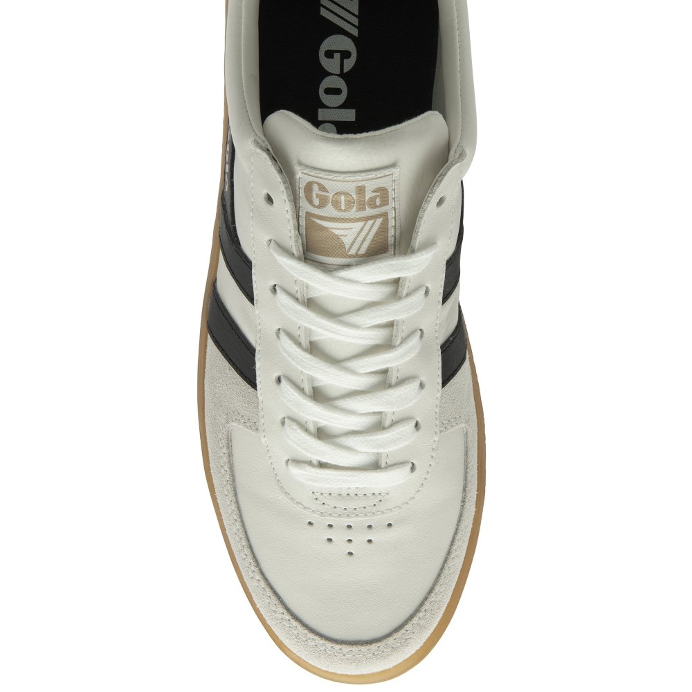 Gola Classics Men's Grandslam Elite Sneakers - White/Black/Gum