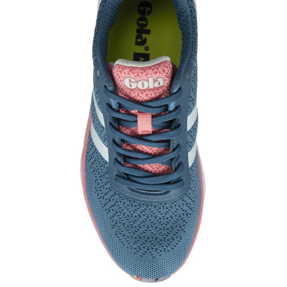 Gola Performance Women's Typhoon RMD Sneakers - Marine Blue/Plein Air/Tea Rose