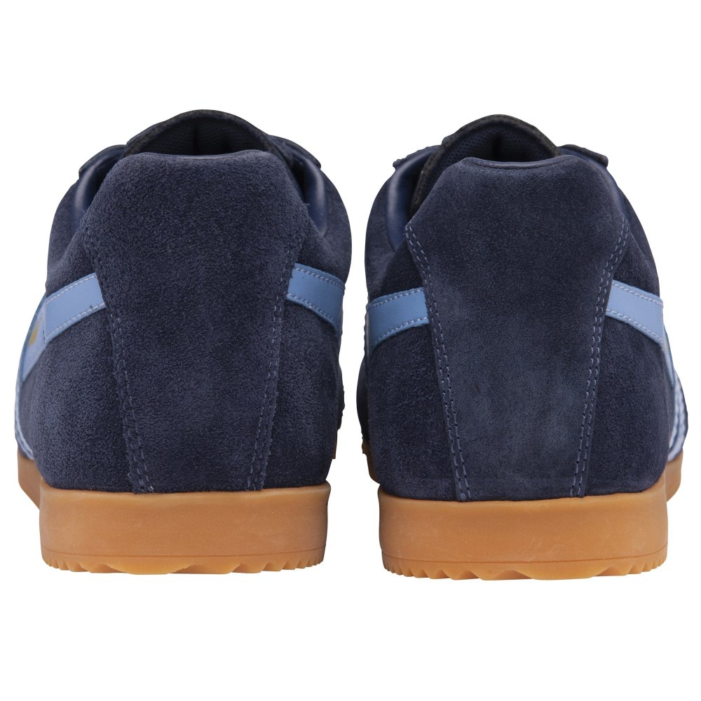 Gola Classics Men's Harrier Suede Sneakers - Navy/Cornflower