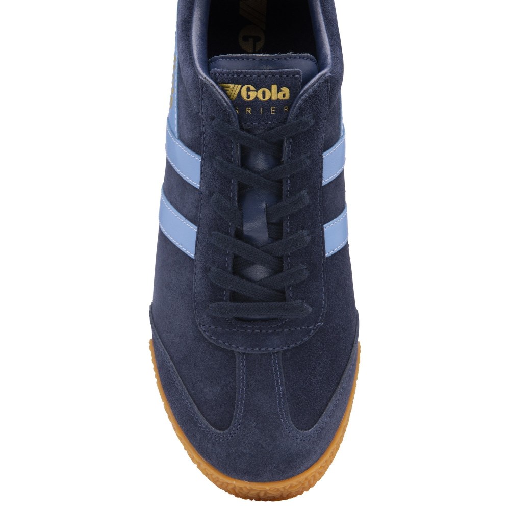 Gola Classics Men's Harrier Suede Sneakers - Navy/Cornflower