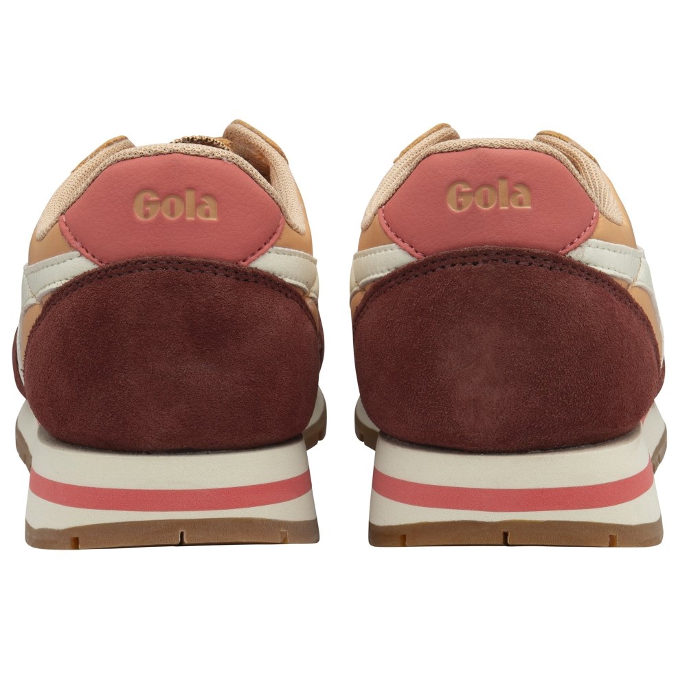 Gola Classics Women's Daytona Chute Sneakers - Salmon/Red Ochre/Off White