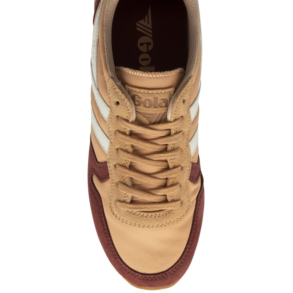Gola Classics Women's Daytona Chute Sneakers - Salmon/Red Ochre/Off White