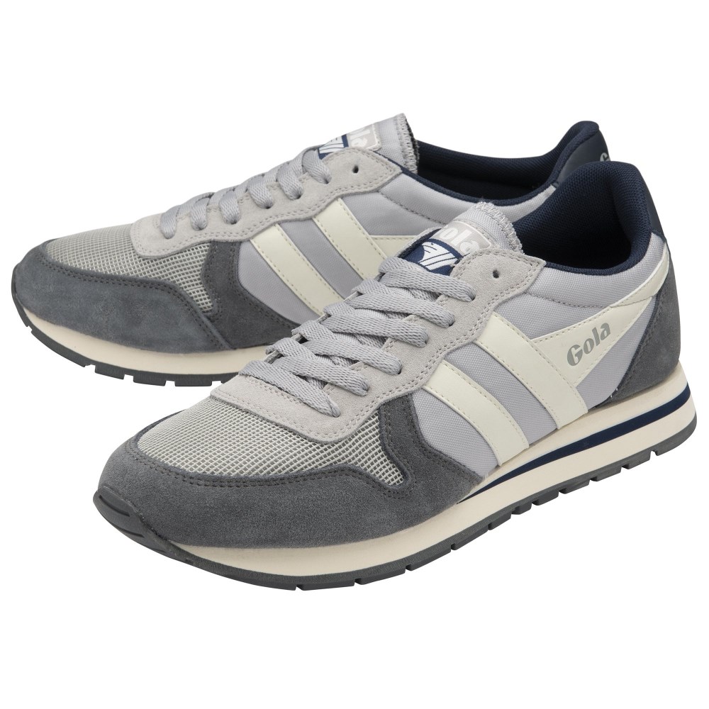 Gola Classics Men's Daytona Sneakers - Light Grey/Storm/Off White