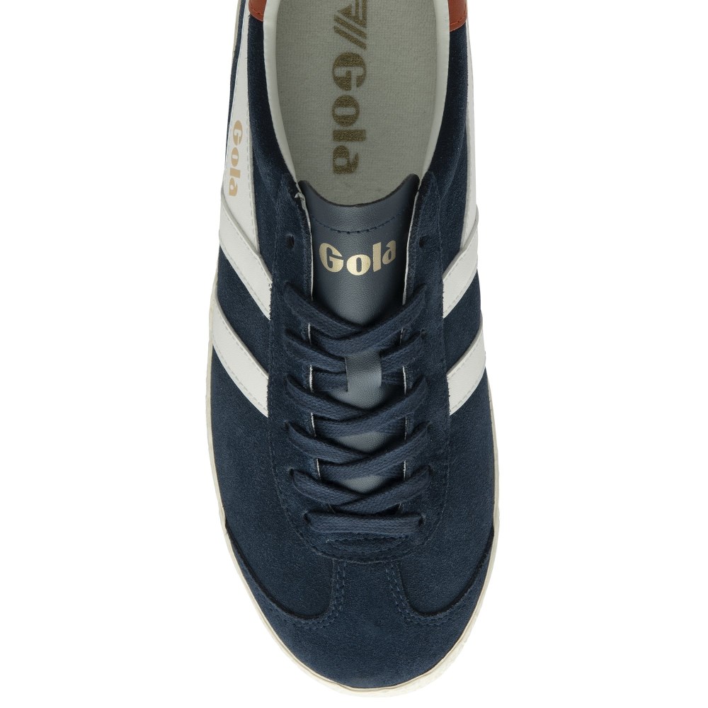 Gola Classics Men's Medallist Sneakers - Navy/Off White/Moody Orange