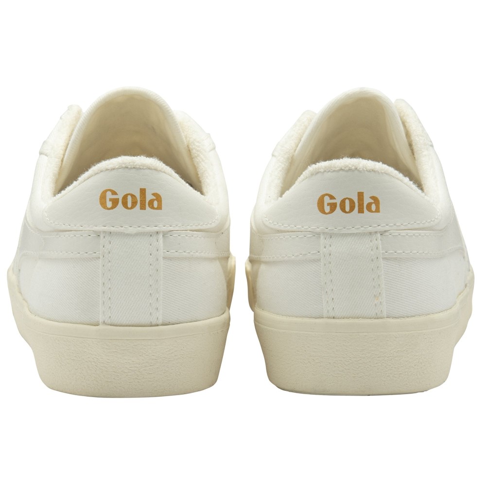 Vegan Gola Classics Women's Tennis Mark Cox Sneakers - Off White/Off White