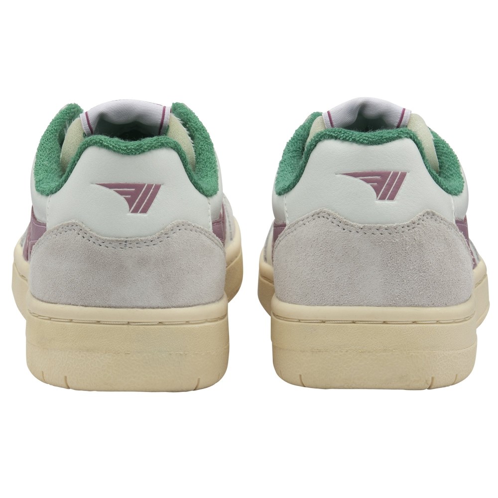 Gola Classics Women's Eagle Sneakers - White/Candy/Emerald