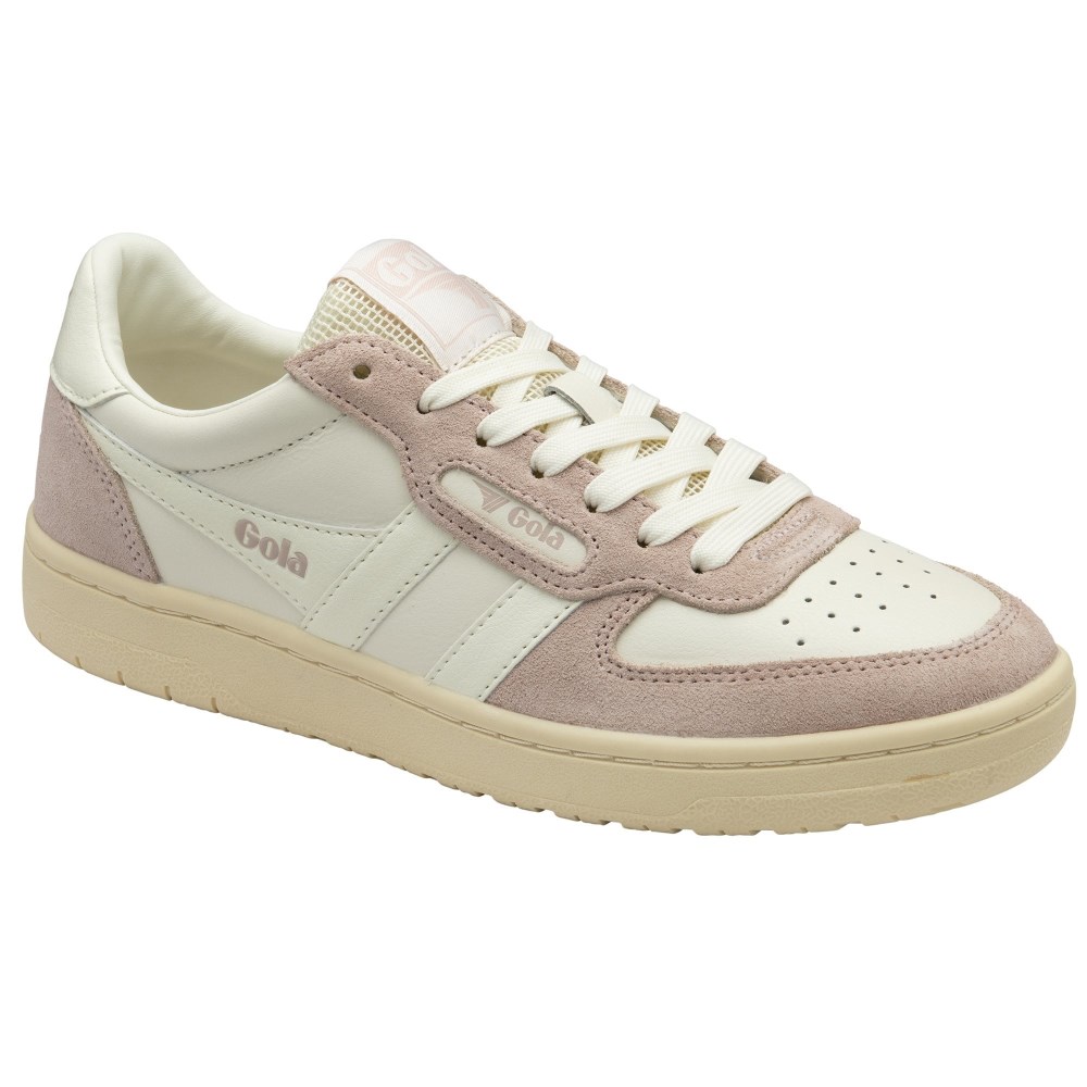 Gola Classics Women's Hawk '89 Sneakers - Off White/Rose/Off White