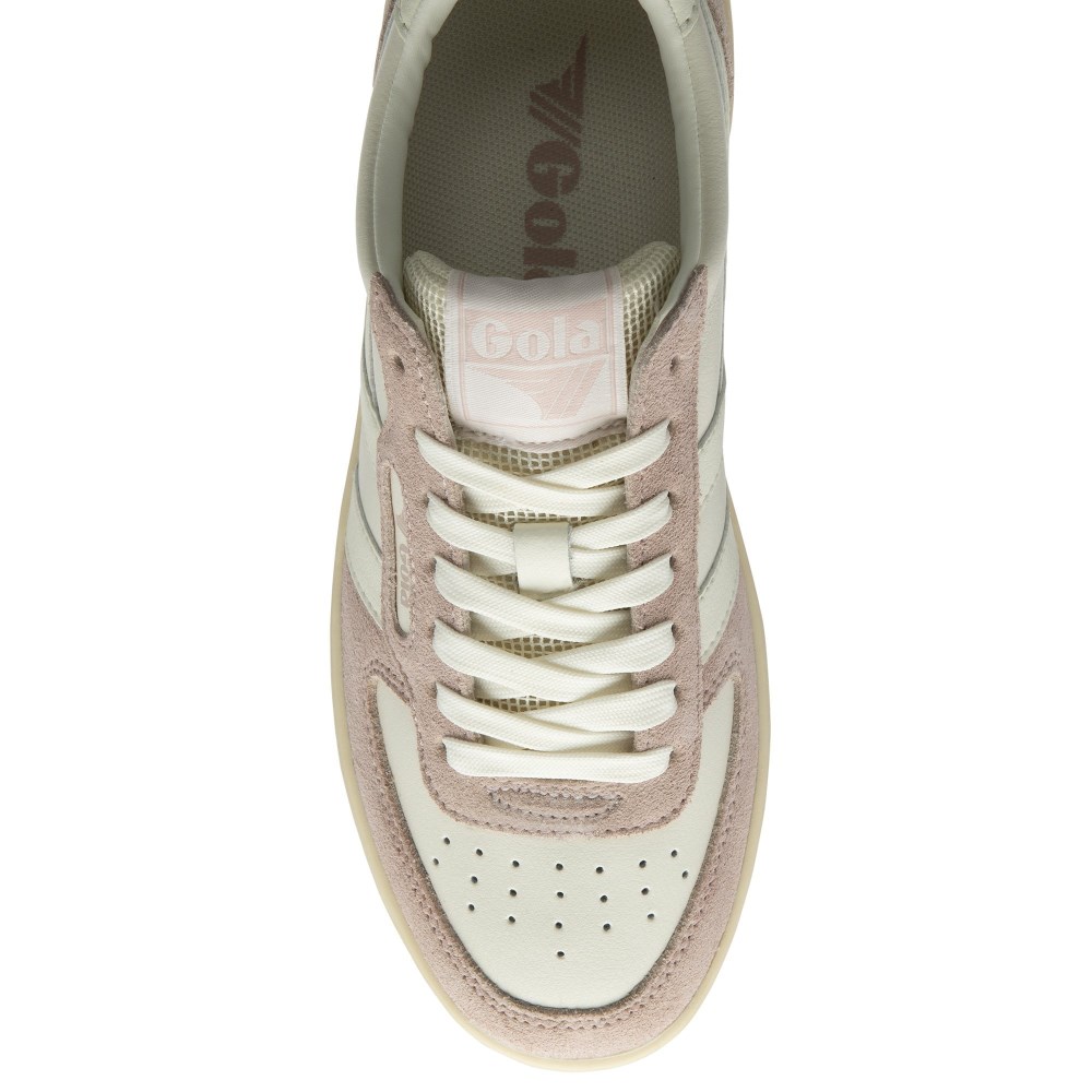Gola Classics Women's Hawk '89 Sneakers - Off White/Rose/Off White