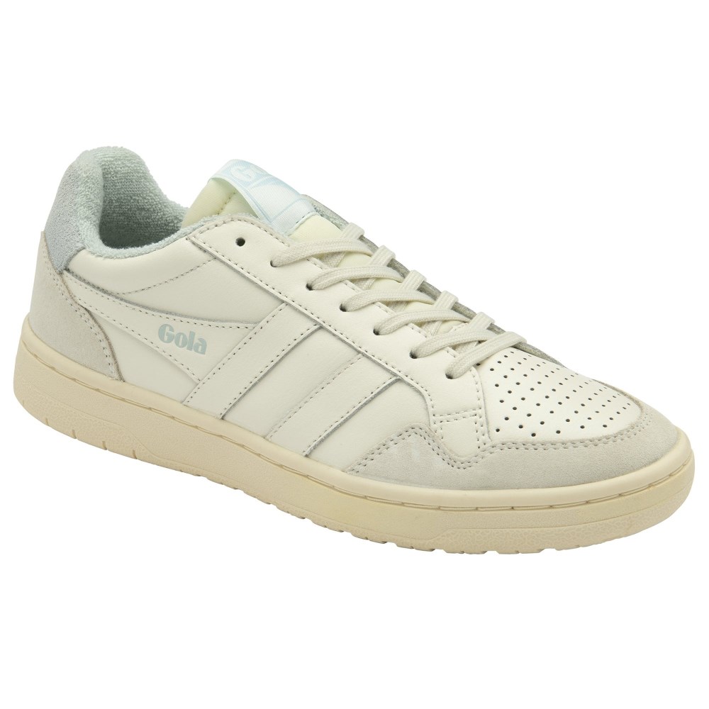 Gola Classics Women's Eagle Sneakers - Off White/Ice Blue