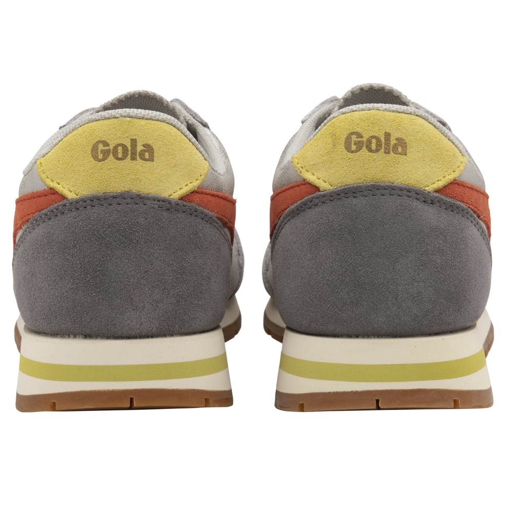 Gola Classics Women's Daytona Blaze Sneakers - Silver/Hot Coral/Limelight
