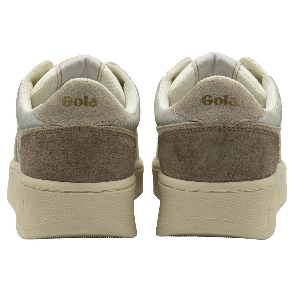 Gola Classics Women's Superslam Blaze Sneakers - Silver/Wheat/Feather Grey
