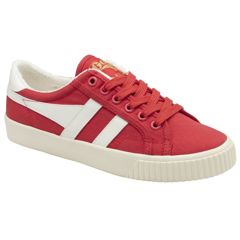Vegan Gola Classics Women's Tennis Mark Cox Sneakers - Coral/Off White