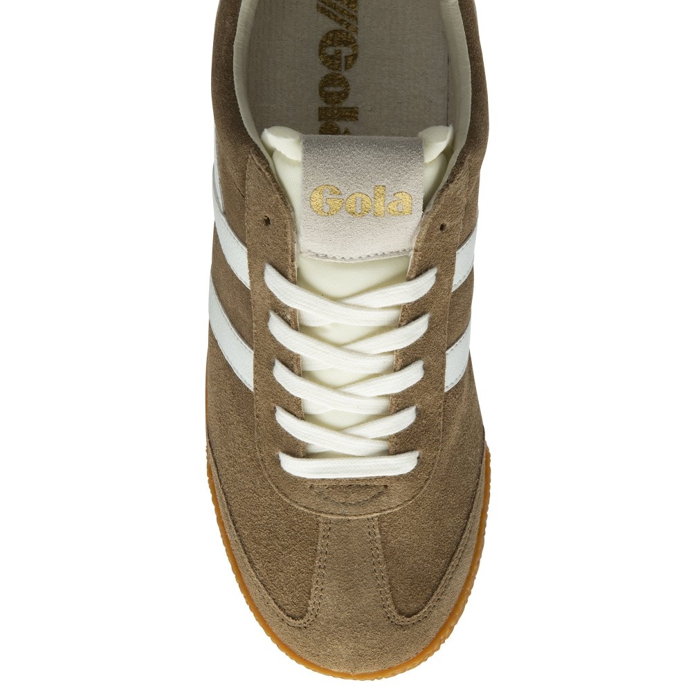 Gola Classics Men's Elan Sneakers - Tobacco/White