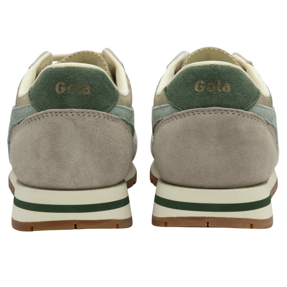 Gola Classics Women's Daytona Blaze Sneakers - Gold/Green Mist/Evergreen