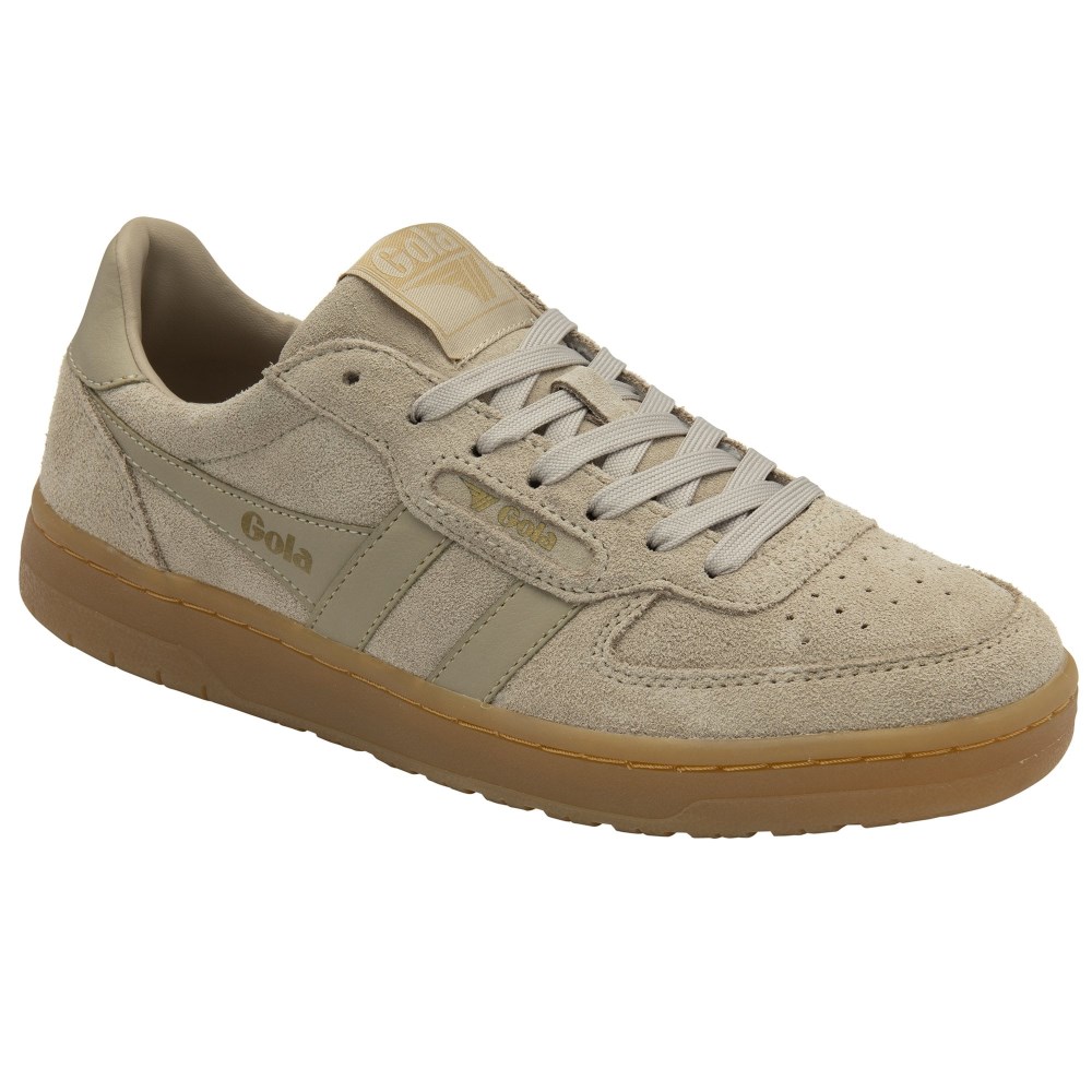 Gola Classics Women's Hawk Suede '86 Sneakers - Bone/Gum