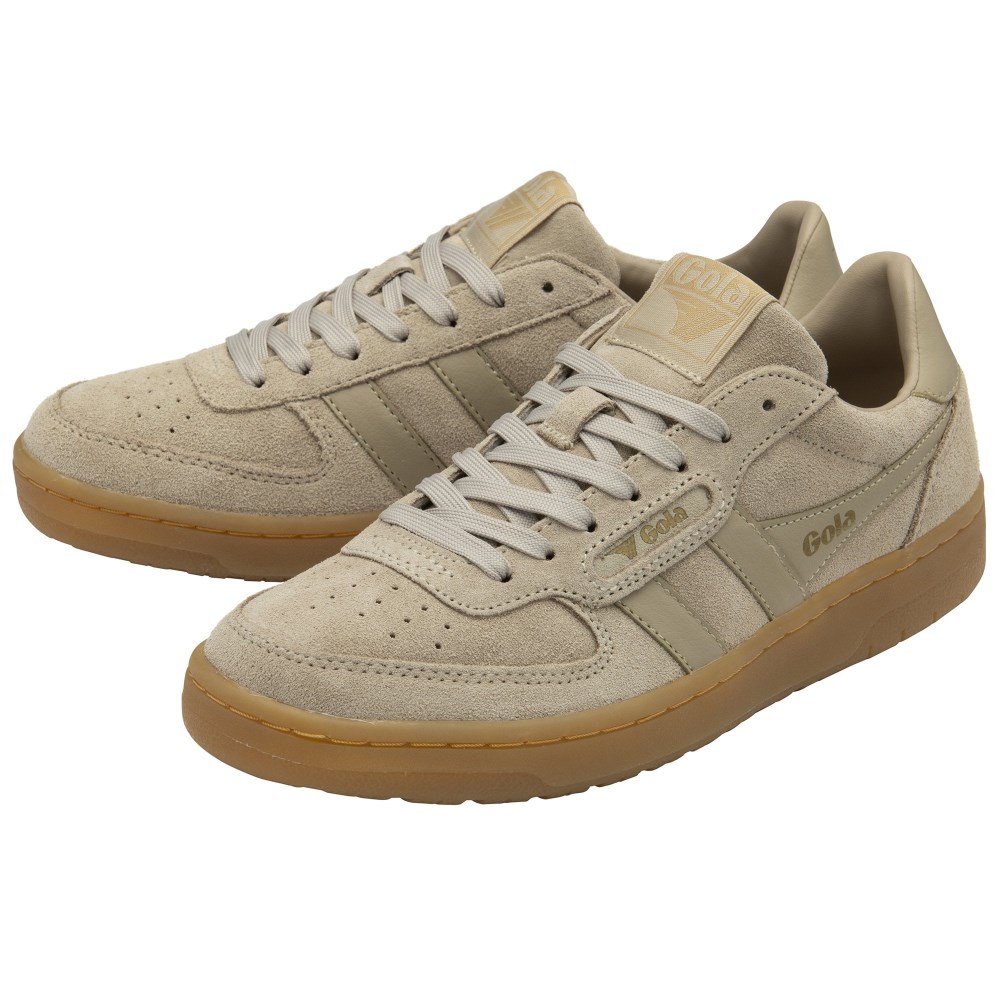 Gola Classics Women's Hawk Suede '86 Sneakers - Bone/Gum