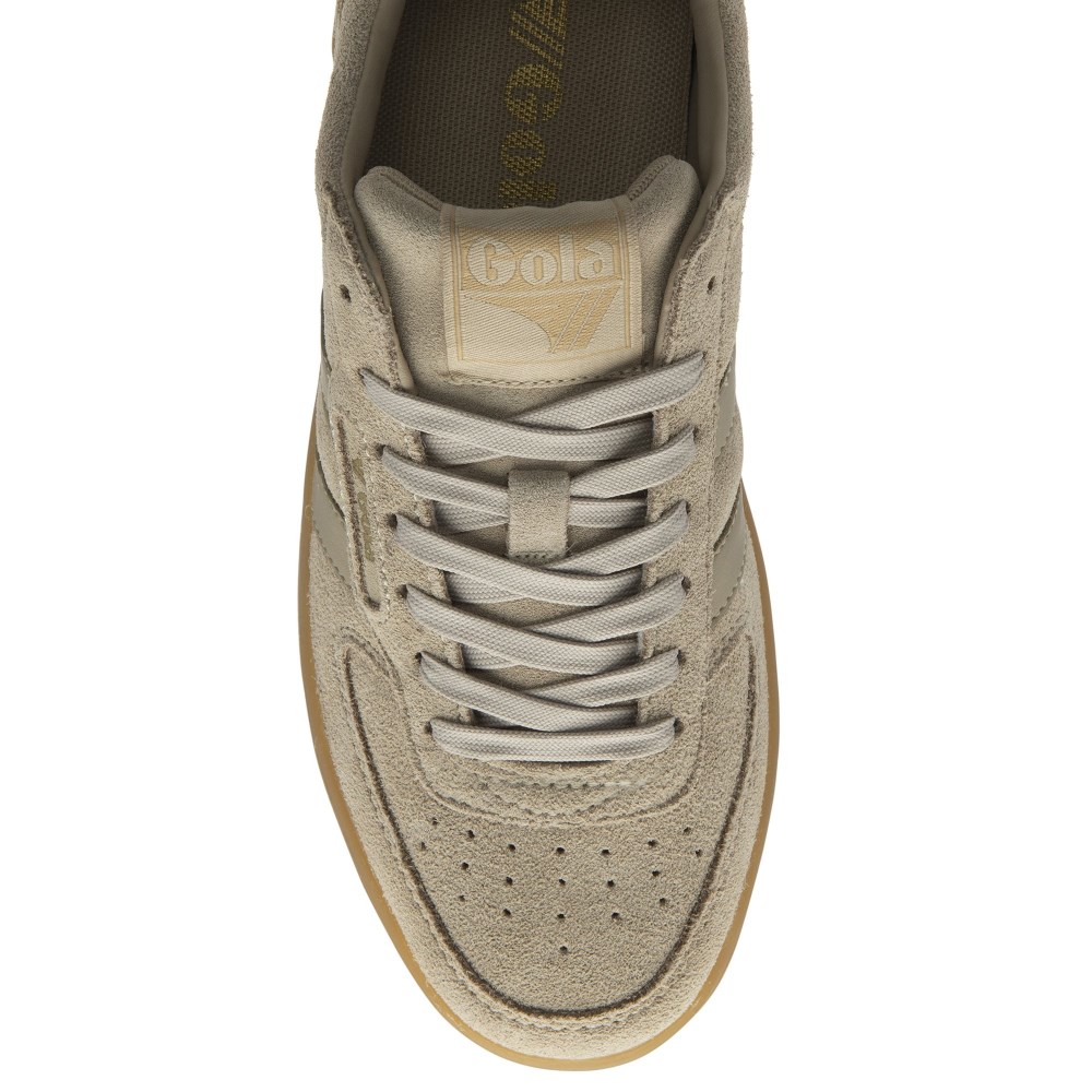 Gola Classics Women's Hawk Suede '86 Sneakers - Bone/Gum