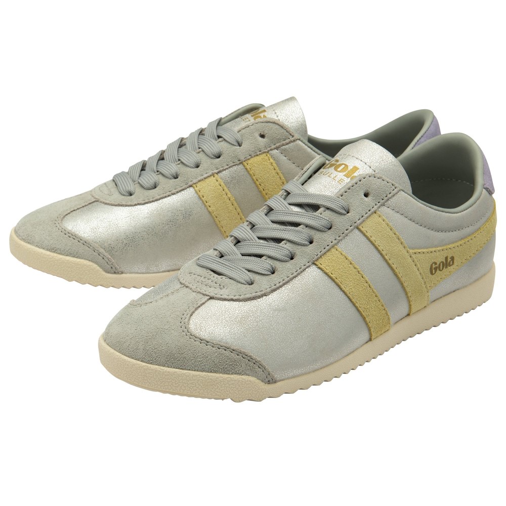 Gola Classics Women's Bullet Blaze Sneakers - Silver/Lemon/Lavender